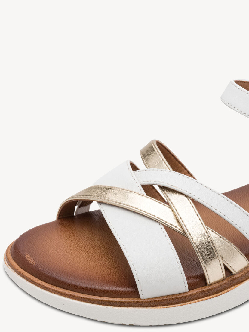 Sandaal - wit, WHITE COMB, hi-res