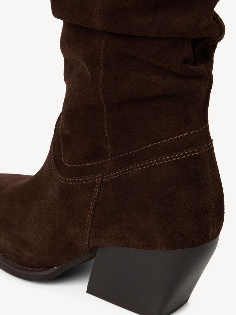 Bottes en cuir - marron, 304, hi-res