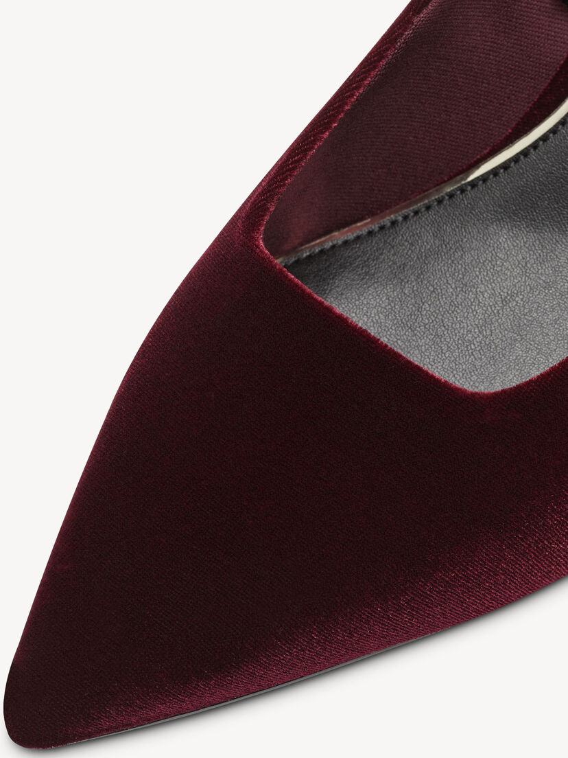 Pumps - rood, MERLOT, hi-res