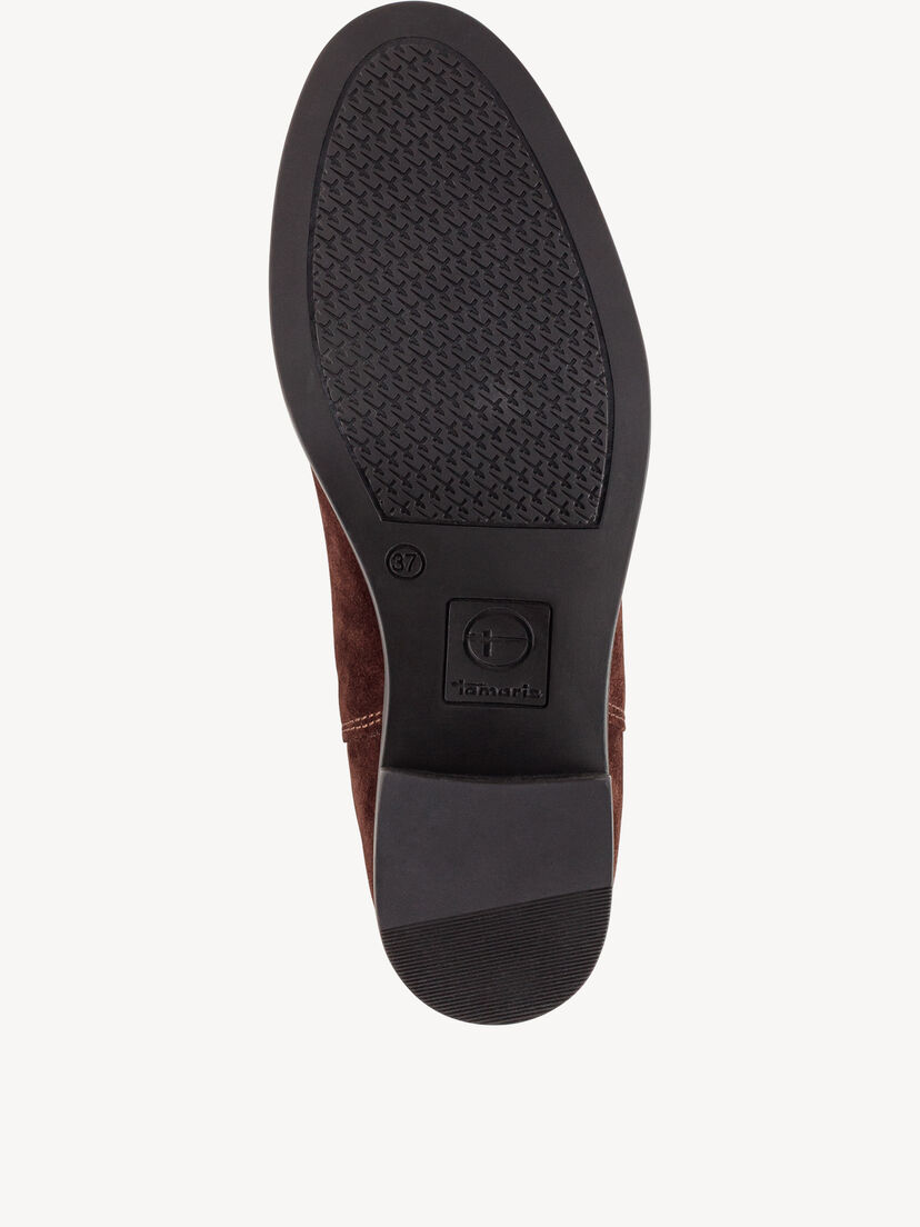 Leren Chelseaboot - bruin, MOCCA SUEDE, hi-res