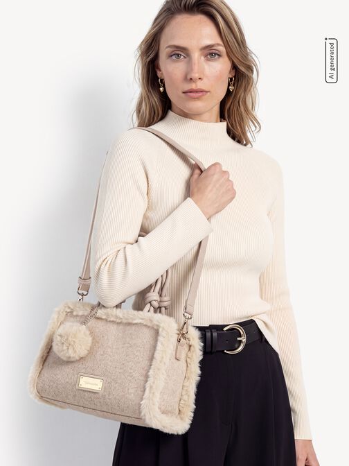 Shopping bag, lightgrey, hi-res