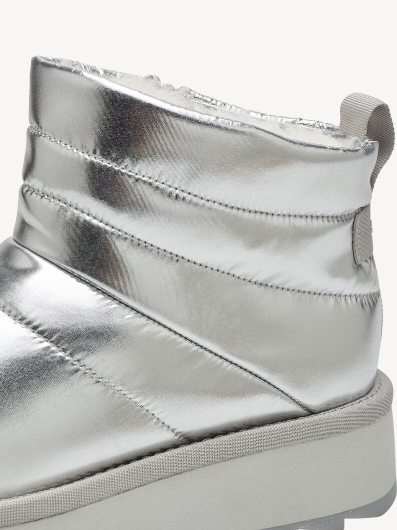 Stiefelette - silber Warmfutter, SILVER, hi-res