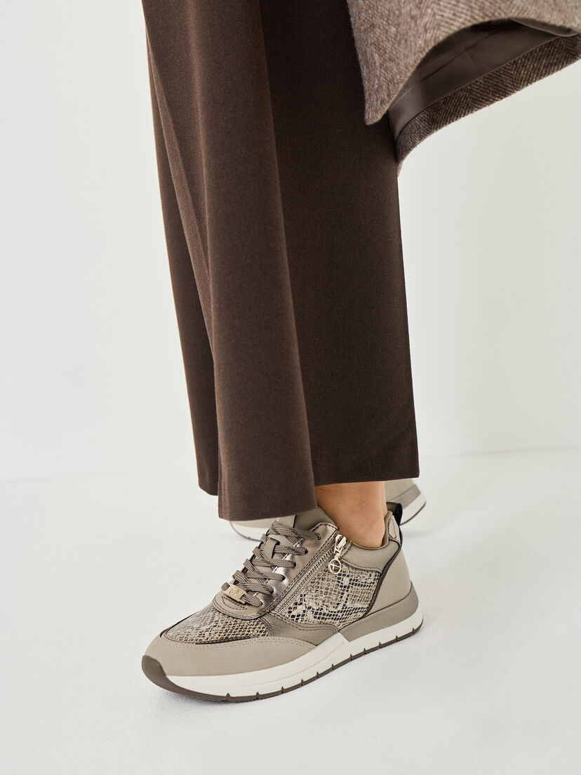 Sneaker, TAUPE/SNAKE, hi-res