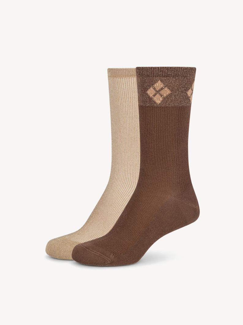 Lot de 2 paires de chaussettes, curds & whey, hi-res