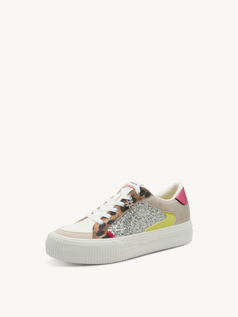 Sneaker - bruin, LEOPARD COMB, hi-res