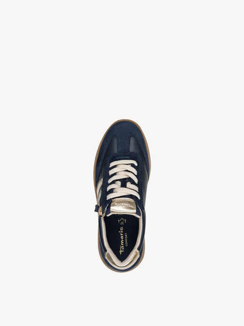 Basket, NAVY/GOLD, hi-res
