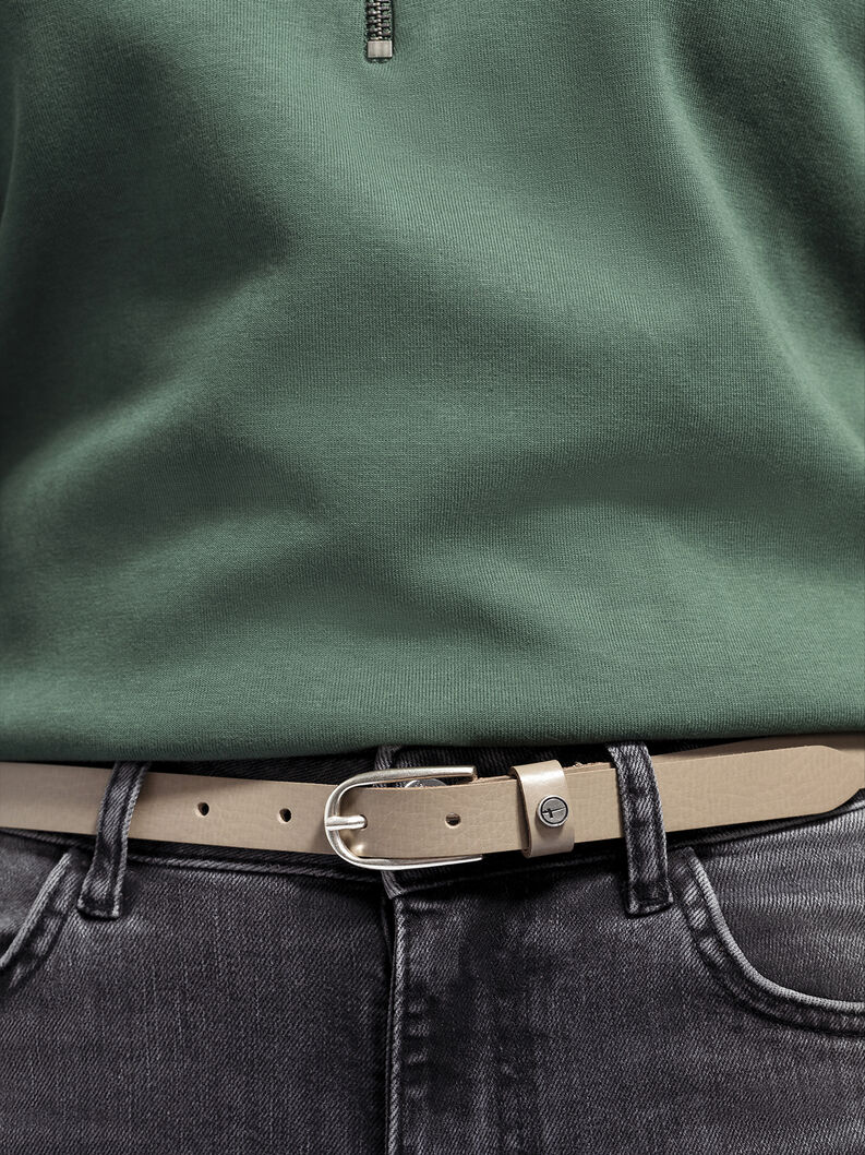 Ledergürtel, Taupe, hi-res