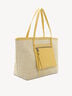 Τσάντα για ψώνια - κίτρινο, lightyellow, hi-res