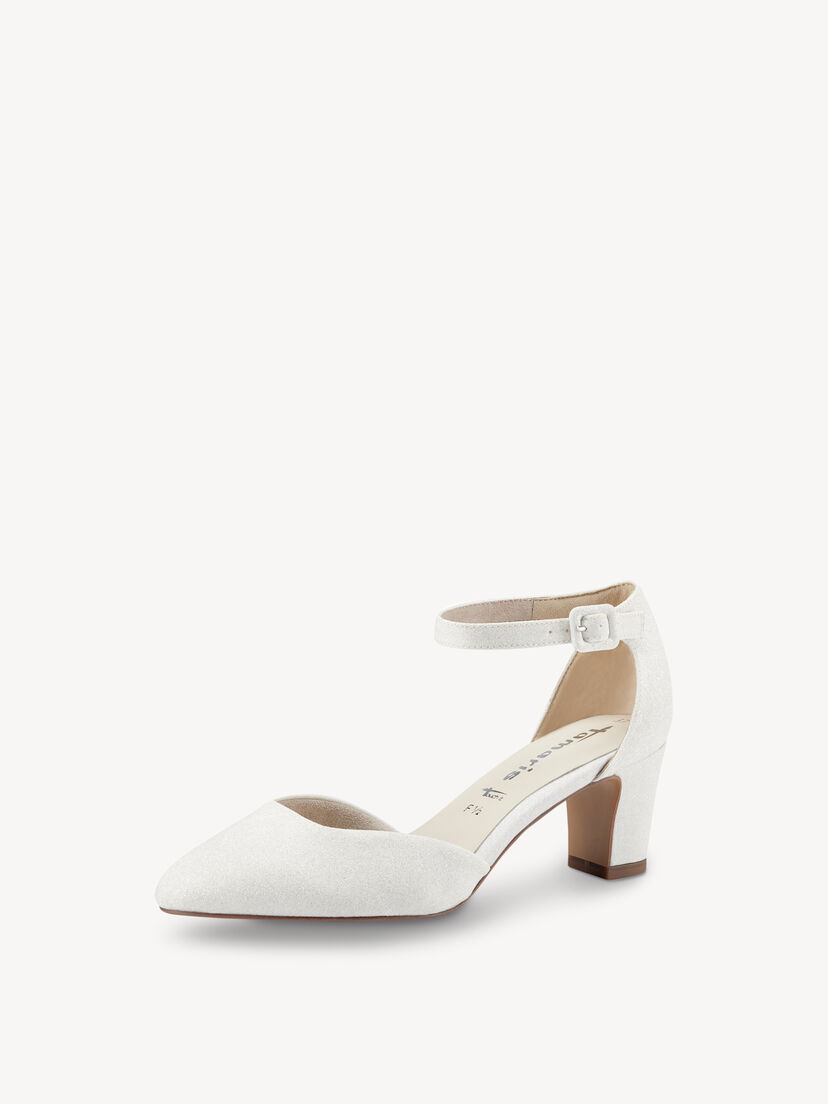 Pumps - wit, WHITE GLAM, hi-res