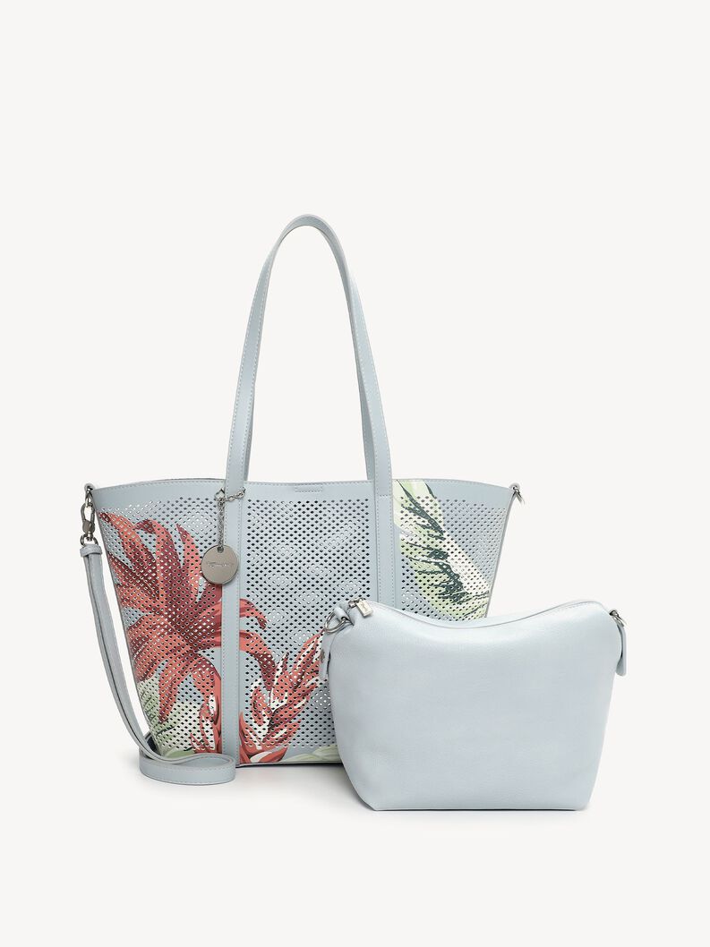 Shopper - blauw, lightblue, hi-res