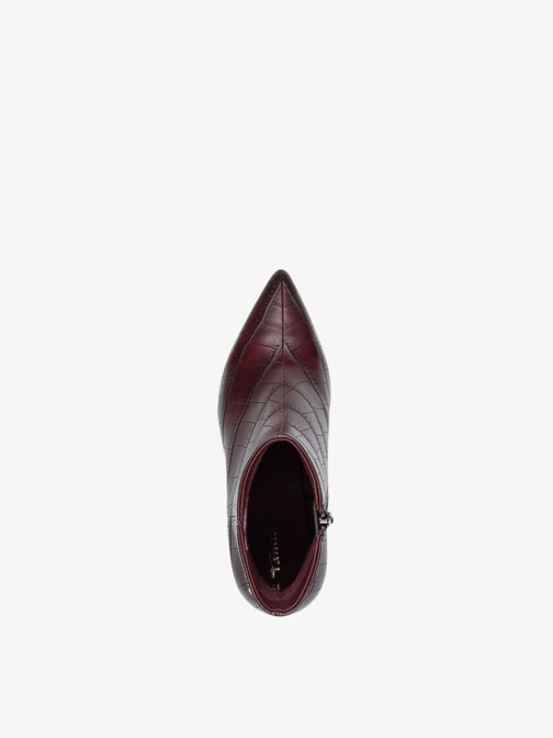 Bootie, MERLOT CROCO, hi-res