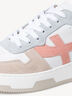 Leren Sneaker - wit, WHITE/PASTEL, hi-res