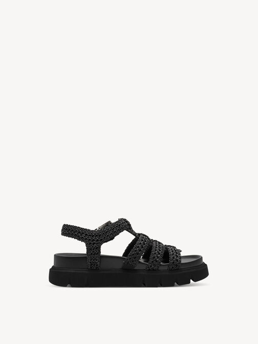 Sandalette, BLACK, hi-res