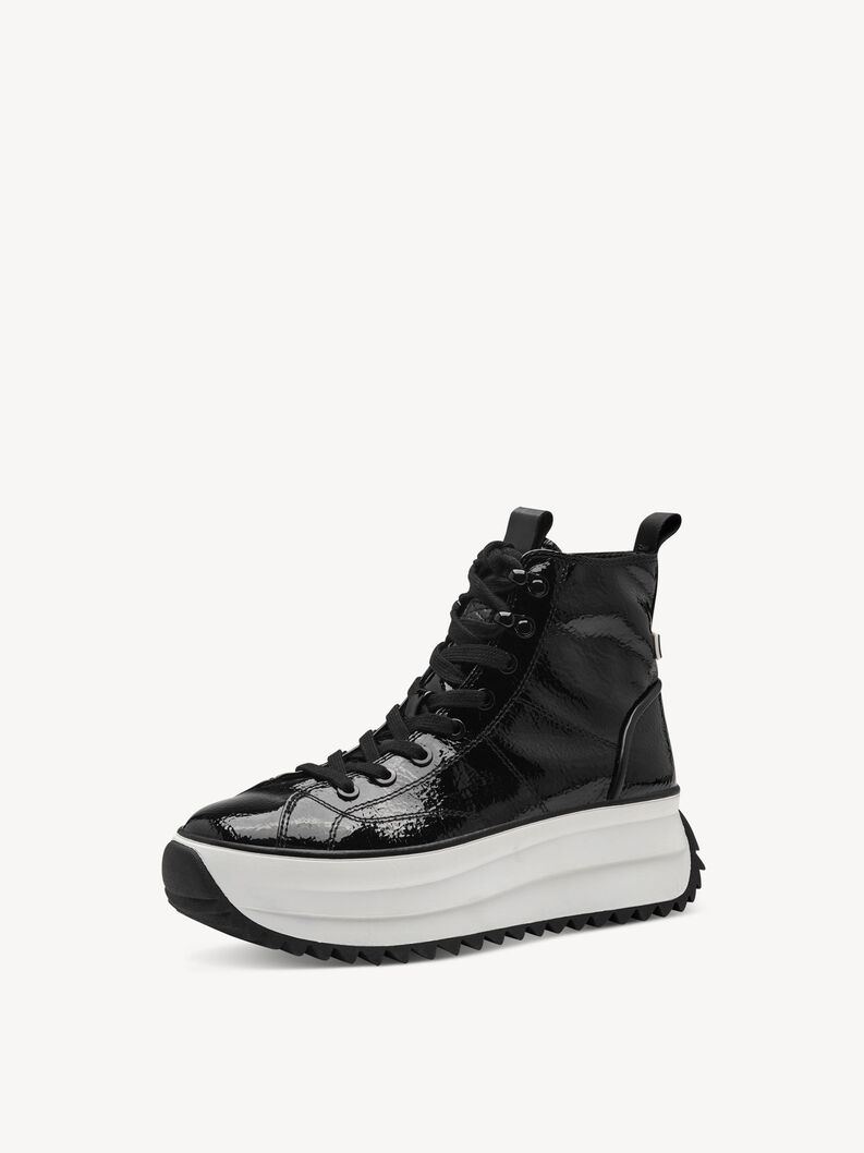 Sneaker - black, BLACK PATENT, hi-res
