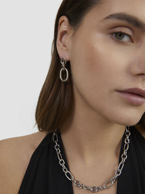 Boucles d'oreille, silber, hi-res