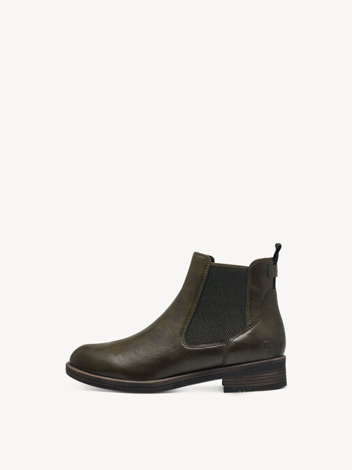 Chelsea boot, GREEN, hi-res