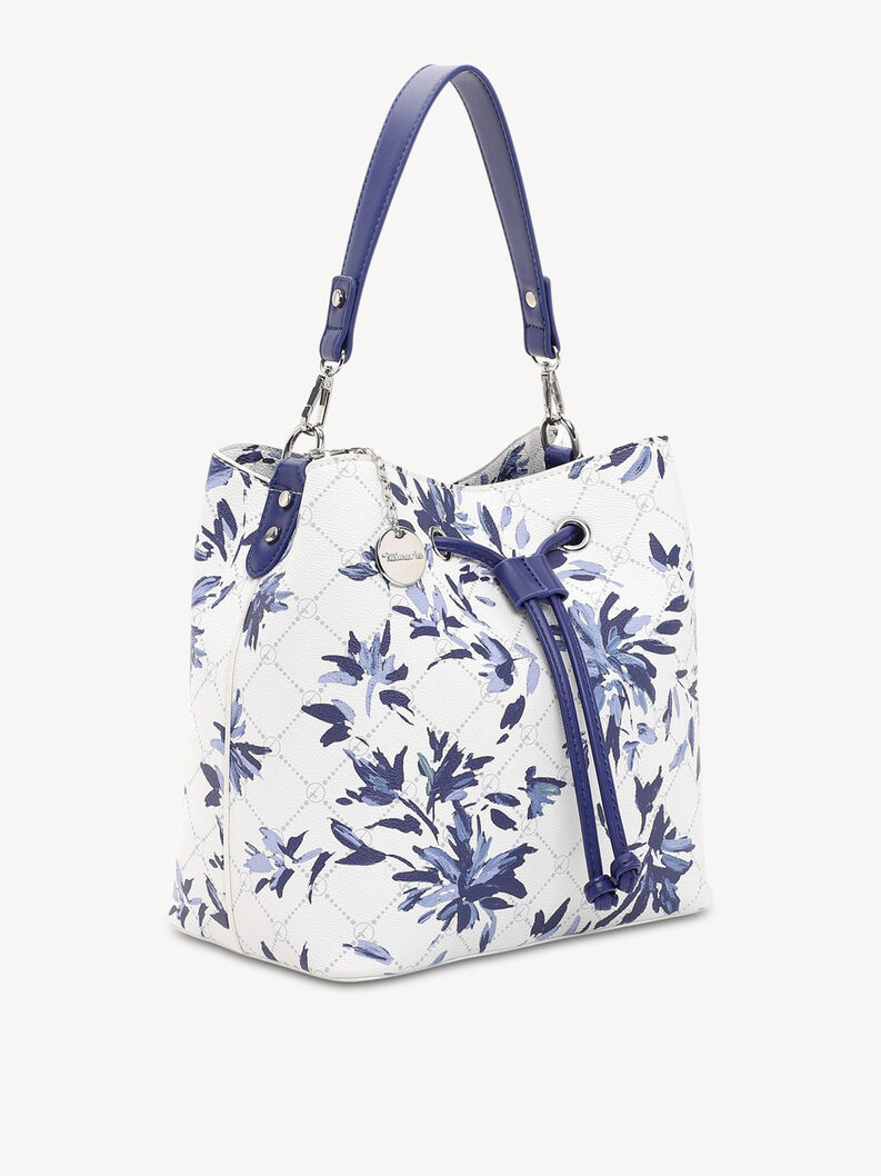 Beutel - wei&szlig;, flower, hi-res