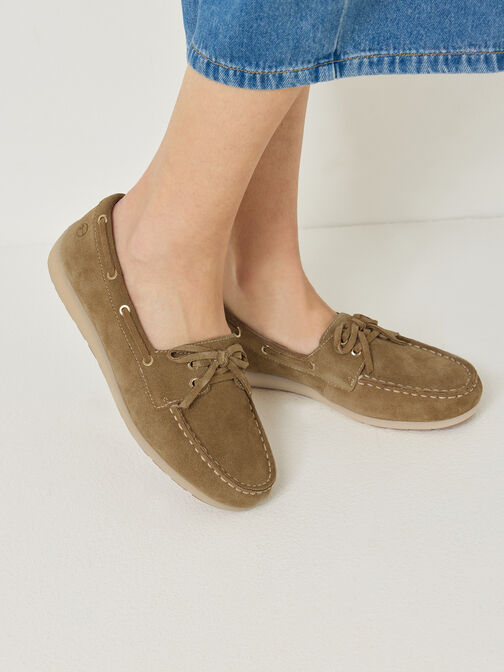 Slipper, brown, hi-res