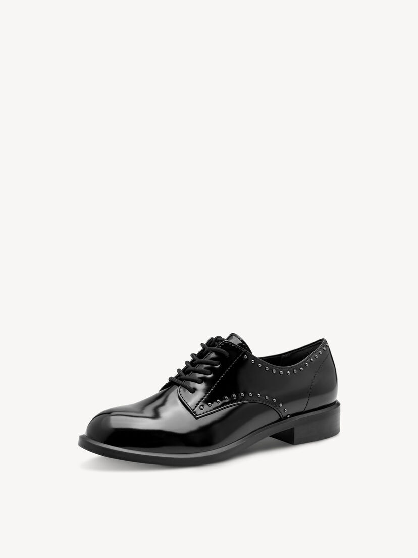 Lage schoen - zwart, BLACK, hi-res