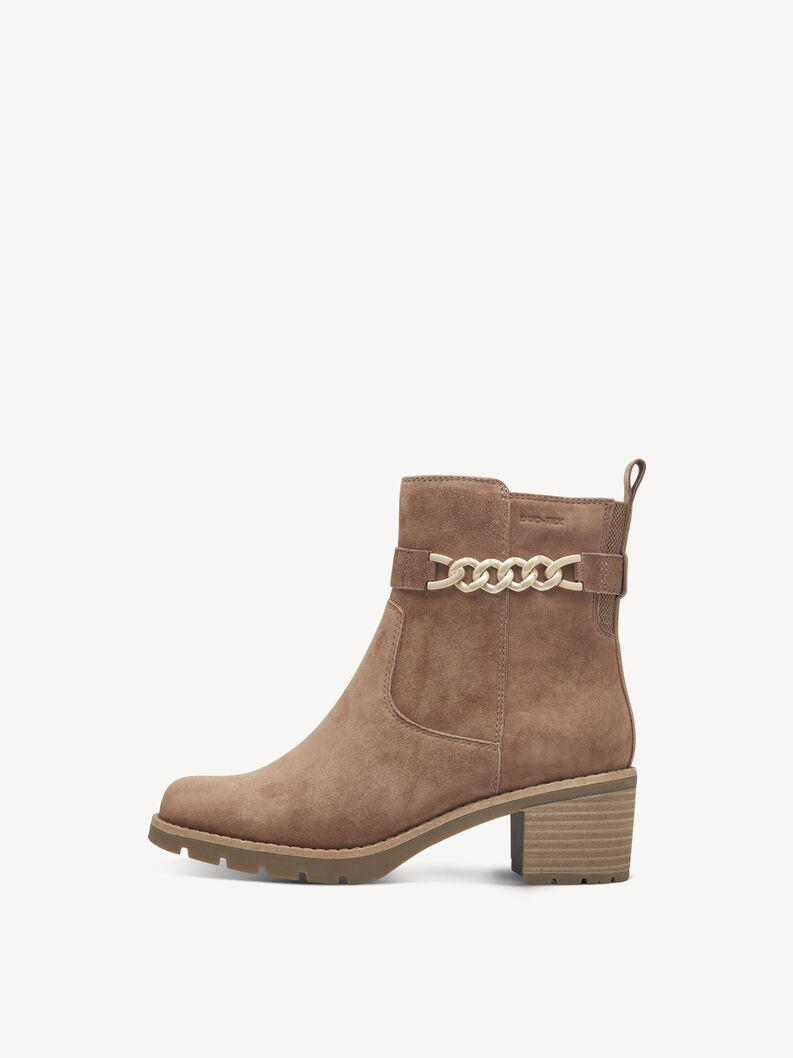 Bootie - brown, PEPPER SUEDE, hi-res