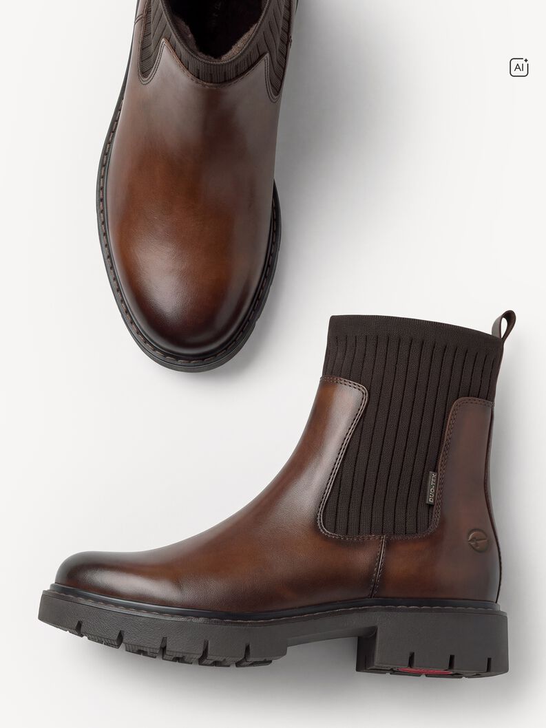 Chelsea boot, cognac, hi-res