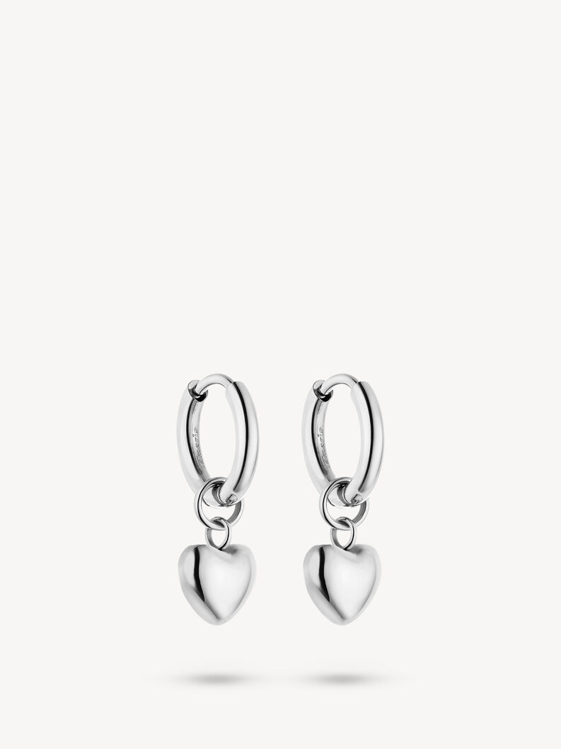 Hoop Earrings - silver, silver, hi-res