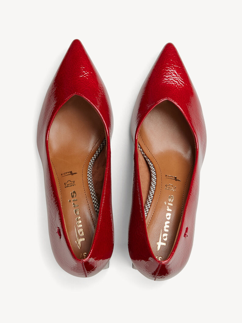 Pumps, RED, hi-res