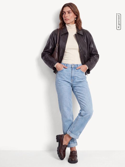 Leren Instappers, MOCCA NAPPA, hi-res