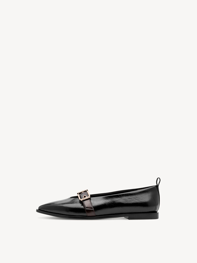 Ballerine - noir, BLACK COMB, hi-res