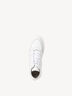 Leather Sneaker - white, WHITE, hi-res