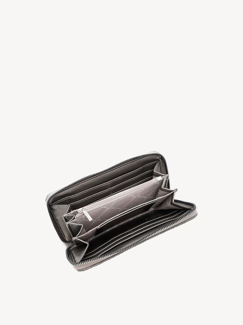 Portemonnee - zilver, darksilver, hi-res