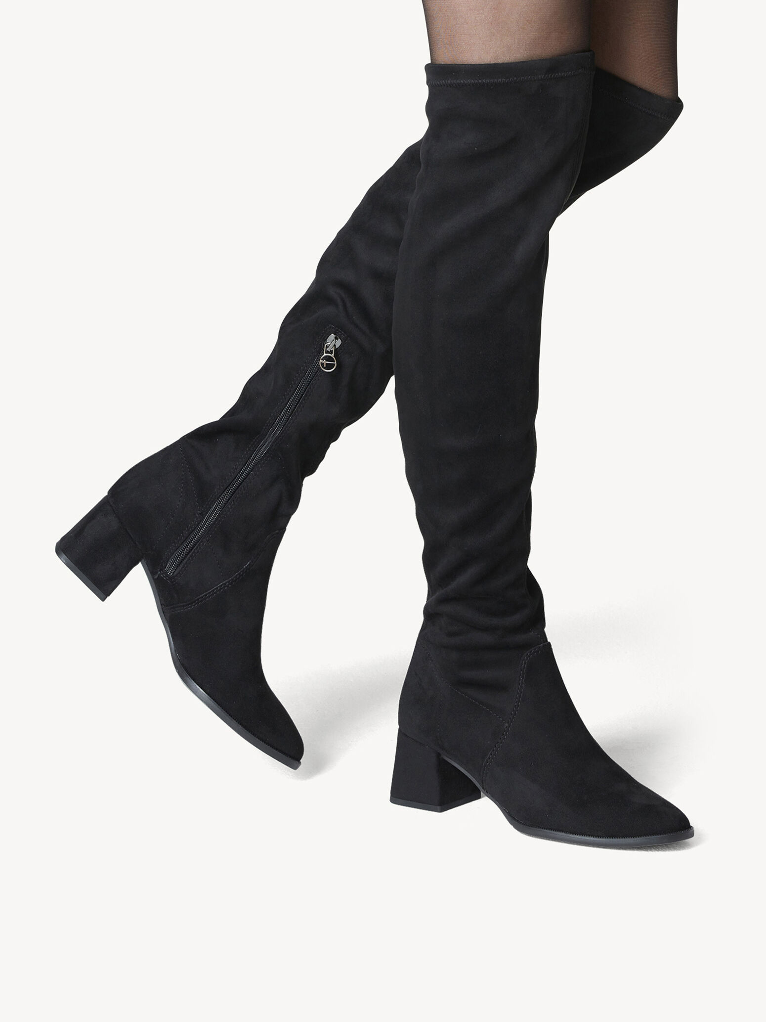 Bottines Tamaris Femme Taille 38 Noir - Cuir, Semelle Caoutchouc, Neuves Sans Boîte