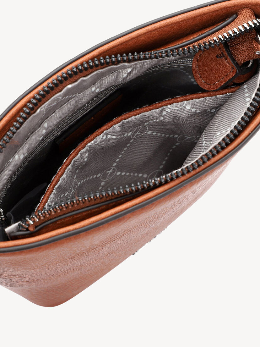 Schoudertas - bruin, cognac, hi-res