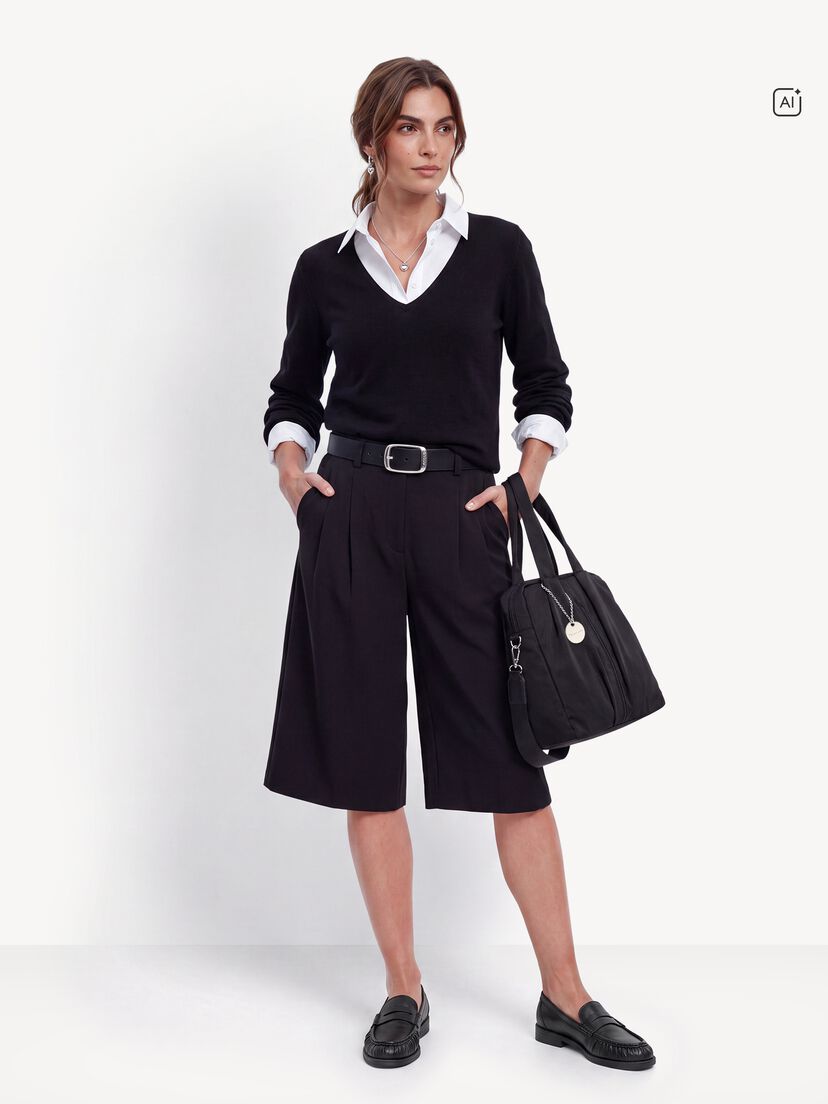 Leren Instappers - zwart, BLACK LEATHER, hi-res