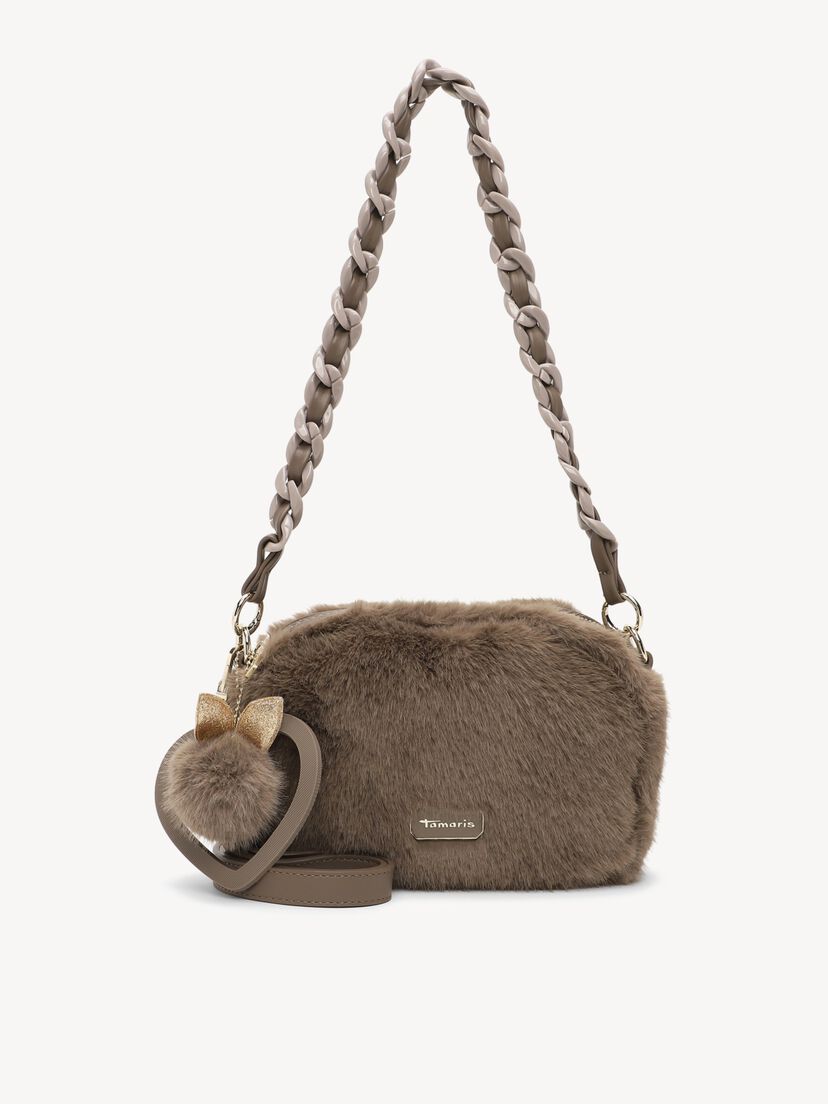 Schoudertas - bruin, taupe, hi-res