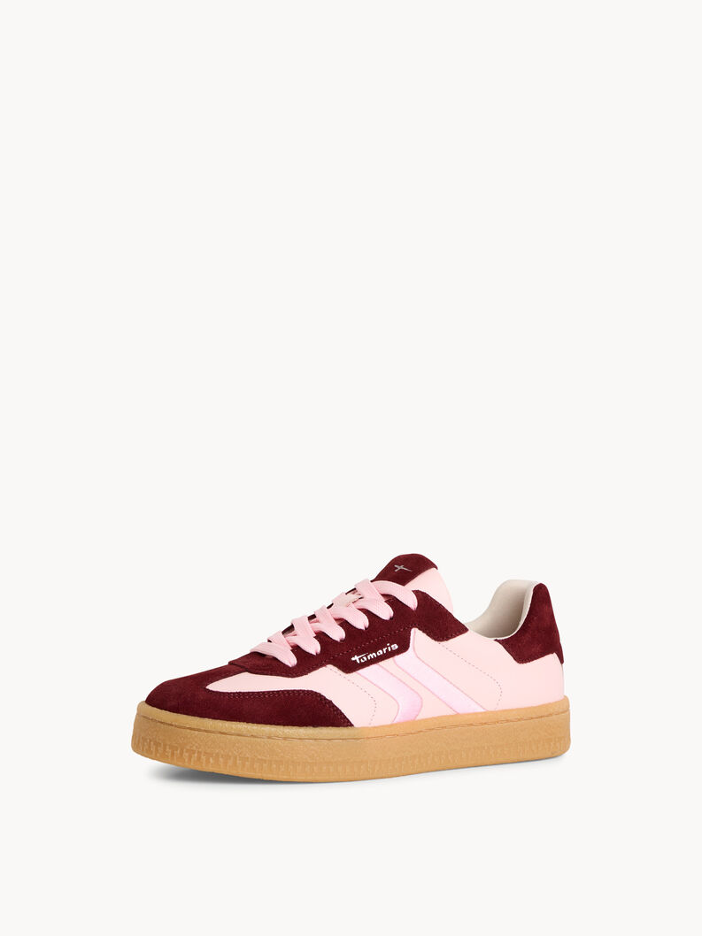 Leather Sneaker - rose, ROSE COMB, hi-res