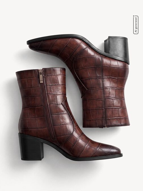 Stiefelette, MUSCAT CROCO, hi-res