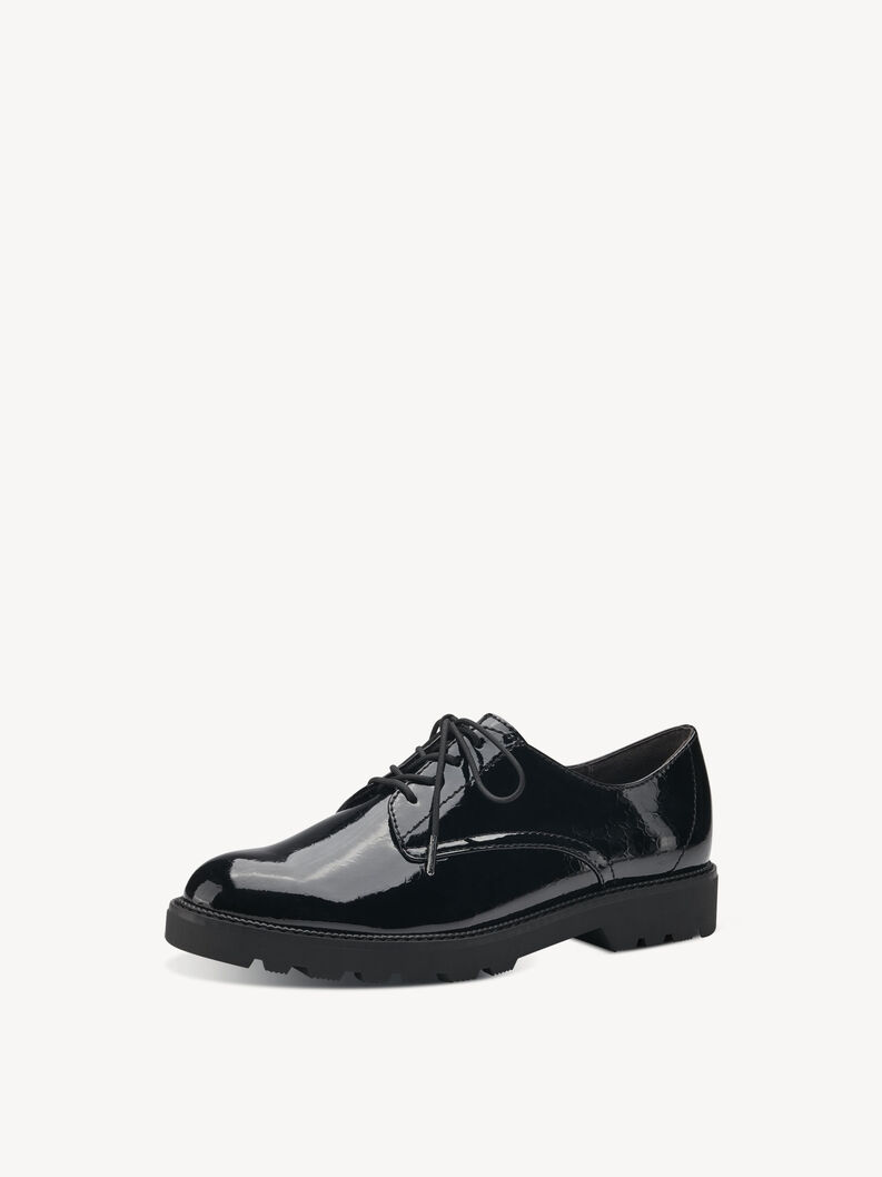 Ελαφρά παπούτσια - μαύρο, BLK PATENT STR, hi-res