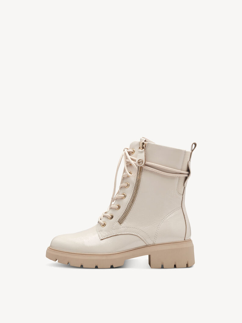 Bootie - beige, CREME PATENT, hi-res