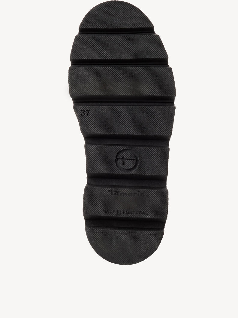 Lederstiefelette - schwarz Warmfutter, BLACK LEATHER, hi-res
