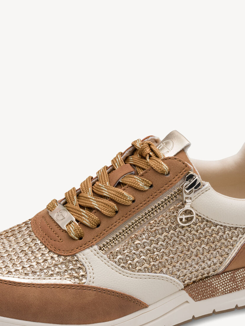 Sneaker - bruin, COGNAC COMB, hi-res