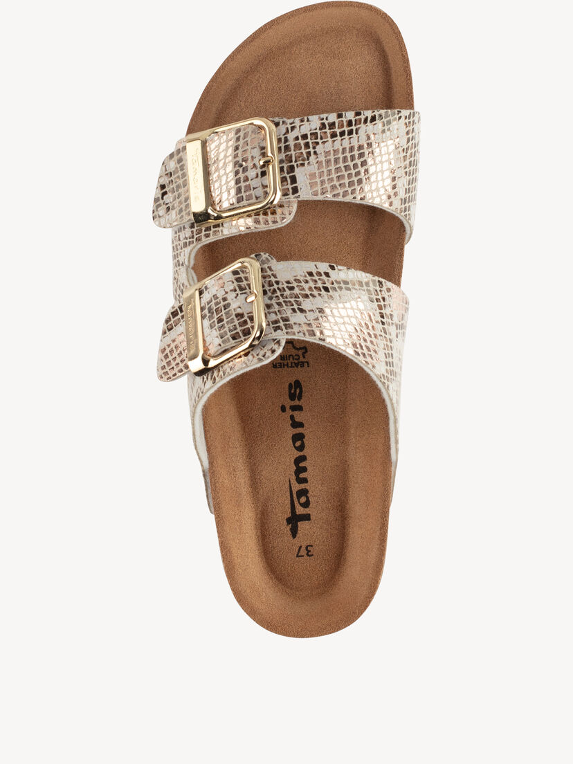 Slipper - beige, BEIGE/SNAKE, hi-res