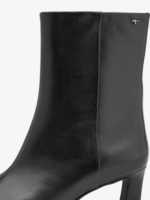 Enkellaarsje, BLACK LEATHER, hi-res
