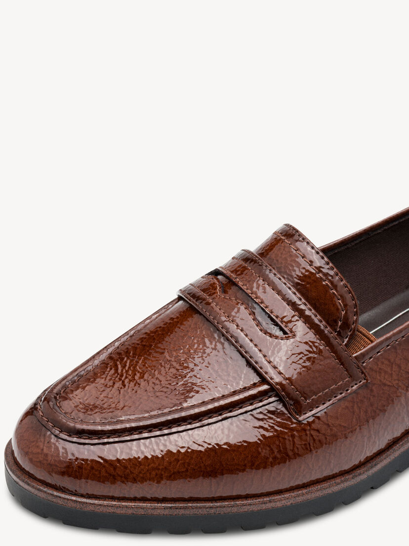 Instappers - bruin, cognac, hi-res