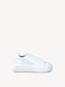 Ledersneaker - weiß, WHITE LEATHER, hi-res