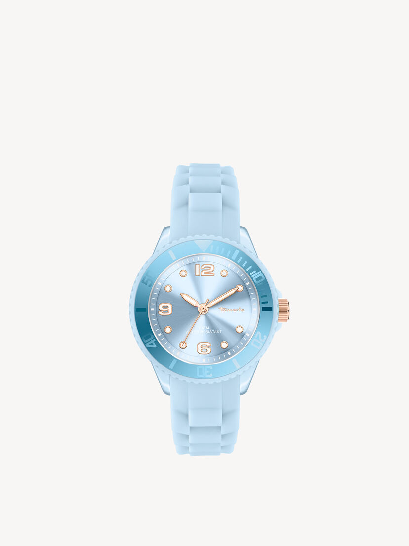 Horloge - blauw, hellblau, hi-res