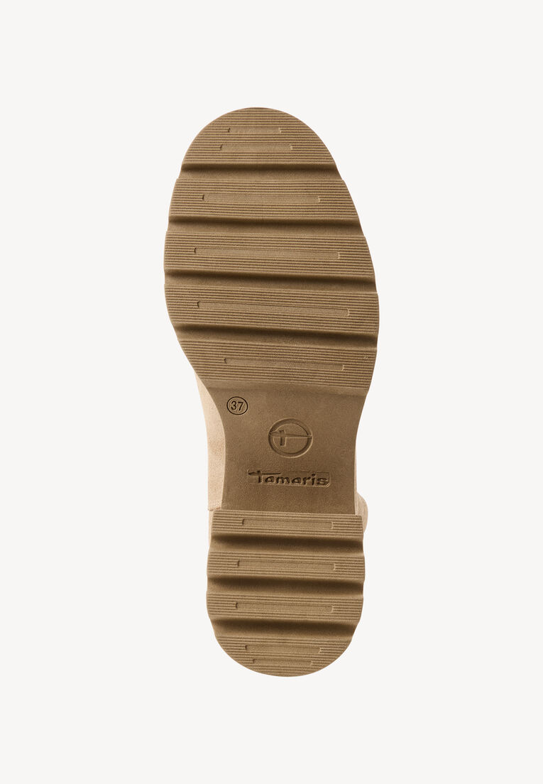 Leren Chelseaboot - beige, beige, hi-res