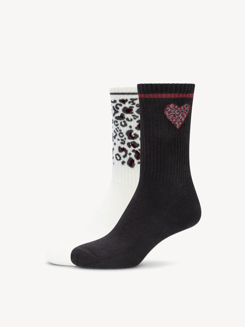 Lot de 2 paires de chaussettes - noir, black, hi-res