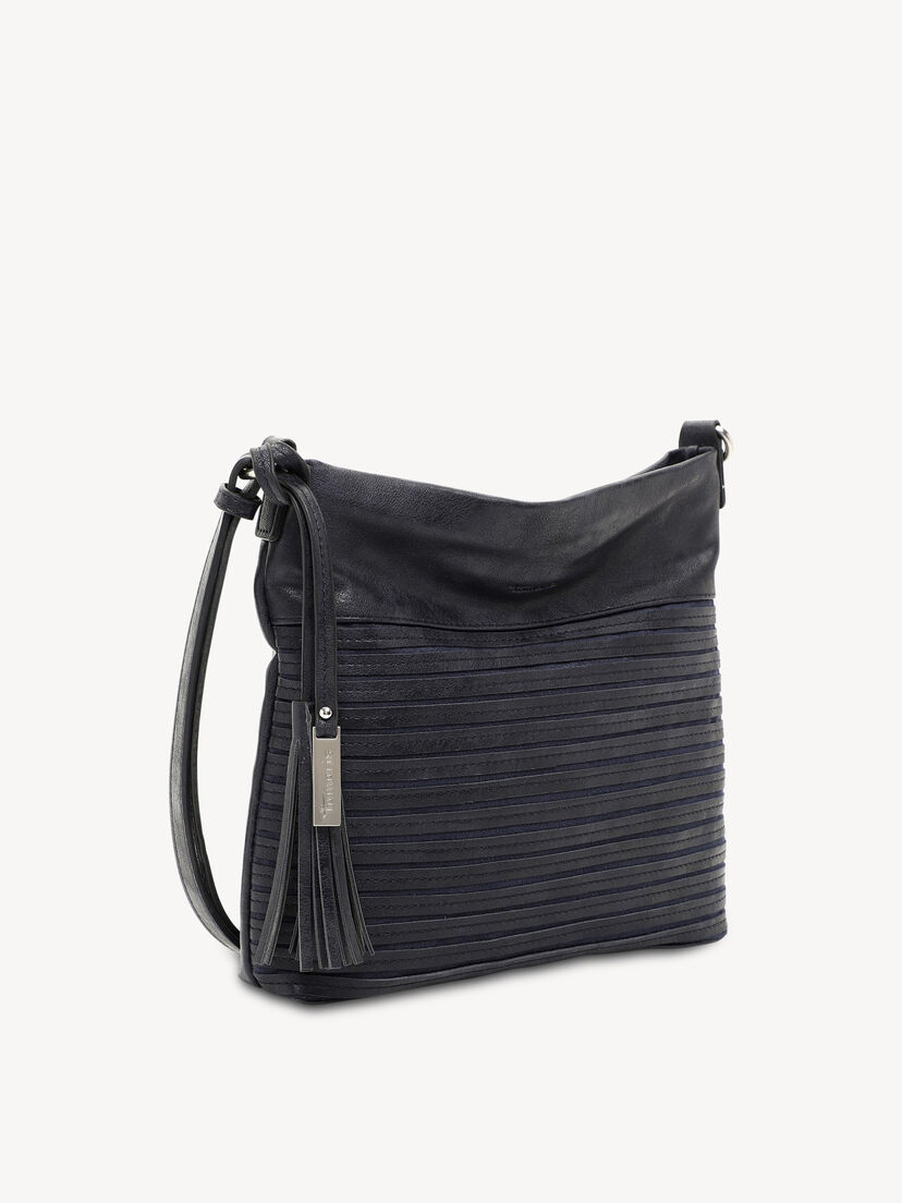 Schoudertas - blauw, blue, hi-res