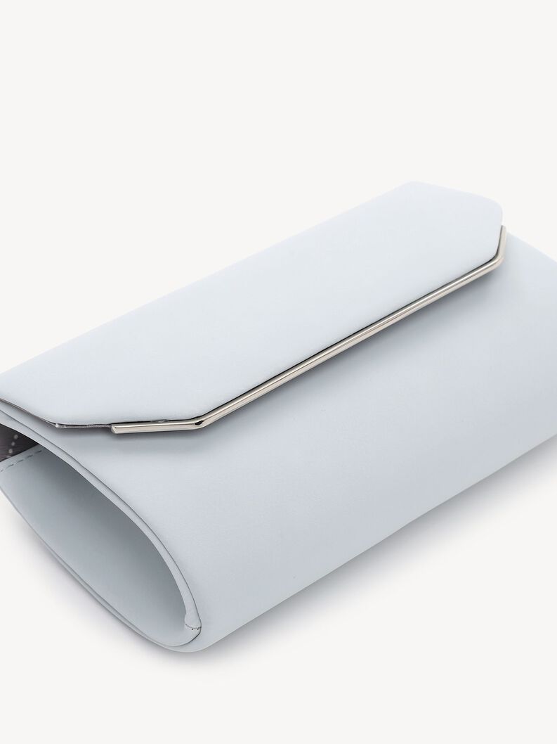 Clutch bag - black, lightblue, hi-res